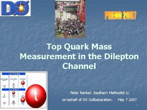 Top Quark Mass Measurement in the Dilepton Channel