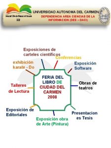 UNIVERSIDAD AUTONOMA DEL CARMEN DEPENDENCIA AREA CIENCIAS DE