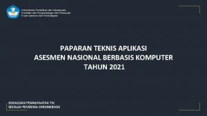 Kementerian Pendidikan dan Kebudayaan Penelitian dan Pengembangan dan