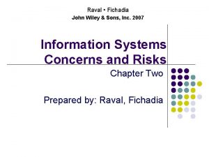 Raval Fichadia John Wiley Sons Inc 2007 Information
