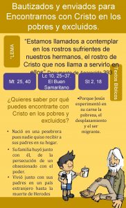 LEMA Bautizados y enviados para Encontrarnos con Cristo