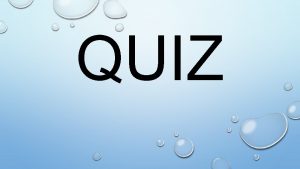 QUIZ RONDE 1 ALGEMENE KENNIS 1 PUNT PER