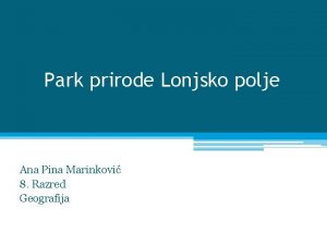 Park prirode Lonjsko polje Ana Pina Marinkovi 8