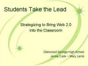 Students Take the Lead Strategizing to Bring Web