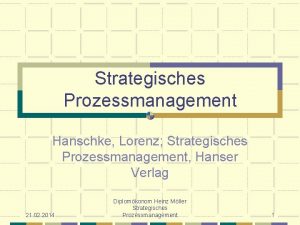 Strategisches Prozessmanagement Hanschke Lorenz Strategisches Prozessmanagement Hanser Verlag