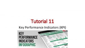 Tutorial 11 Key Performance Indicators KPI Metrics KPIs