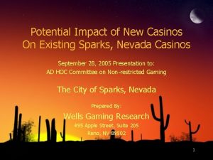 Potential Impact of New Casinos On Existing Sparks