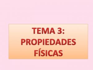 TEMA 3 PROPIEDADES FSICAS RADIO IONICO CATIONES DISMINUYE