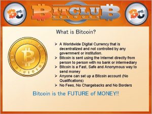 What is Bitcoin A Worldwide Digital Currency that