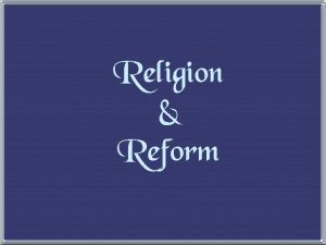 Religion Reform The Enlightenment How did the Enlightenment