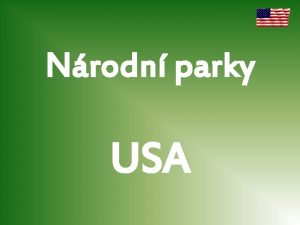 Nrodn parky USA MAMMOTH CAVE se nachz ve