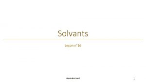 Solvants Leon n 16 Gloria Bertrand 1 Classement