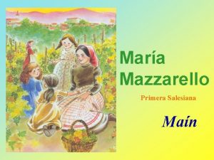Mara Mazzarello Primera Salesiana Man Mornese es un