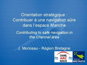 Orientation stratgique Contribuer une navigation sre dans lespace