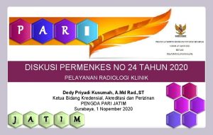 P A R DISKUSI PERMENKES NO 24 TAHUN