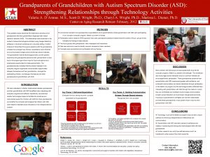 Grandparents of Grandchildren with Autism Spectrum Disorder ASD