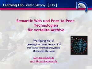 Semantic Web und PeertoPeer Technologien fr verteilte Archive