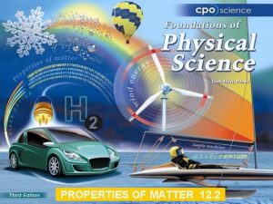 PROPERTIES OF MATTER 12 2 Chapter Twelve Properties