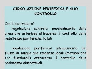 Distribuzione della GC a riposo e durante lavoro