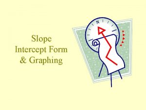 Slope Intercept Form Graphing Definition Intercepts The xintercept