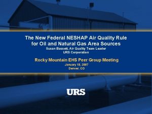 The New Federal NESHAP Air Quality Rule for