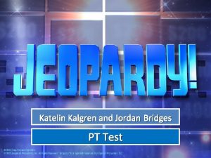 Katelin Kalgren and Jordan Bridges PT Test Scientists