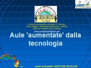 Direzione Didattica Statale I Circolo San Filippo Via