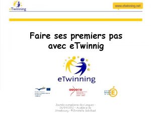 Faire ses premiers pas avec e Twinnig Journe