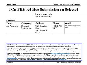 June 2006 doc IEEE 802 1106 0856 r