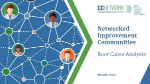 Networked Improvement Communities Root Cause Analysis Month Year
