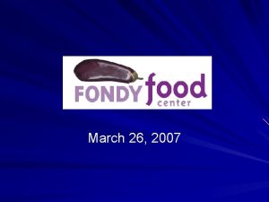 March 26 2007 Milwaukees Food Desert Overabundance of