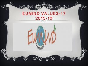 EUMIND VALUES17 2015 16 MARRIAGES BAND BAAJA BAARAT