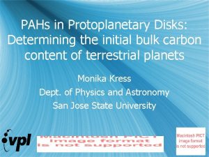 PAHs in Protoplanetary Disks Determining the initial bulk