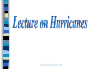 www assignmentpoint com Introduction to hurricanes Hurricanes are