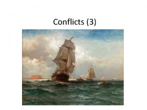 Conflicts 3 War Fever James Madison did not