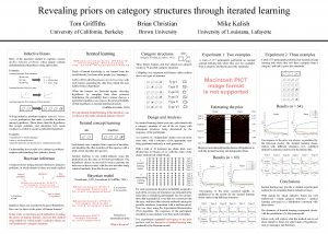 Revealing priors on category structures through iterated learning