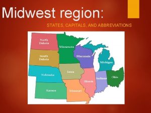 Midwest states abbreviations