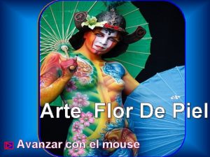 Arte Flor De Piel Avanzar con el mouse