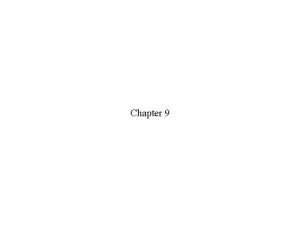 Chapter 9 A piece of glass is broken