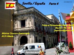 Sevilla Espaa Parte 4 Msica Cancion Enamorada Al