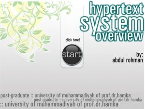 Concept of Hypertext What is Hypertext Hypertext and