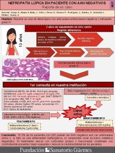 4827 NEFROPATA LPICA EN PACIENTE CON AAN NEGATIVOS