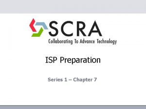 ISP Preparation Series 1 Chapter 7 NISPOM Chapter