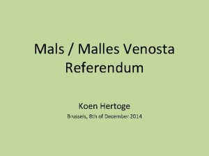 Mals Malles Venosta Referendum Koen Hertoge Brussels 8