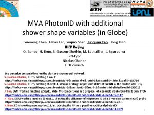 MVA Photon ID with additional shower shape variables