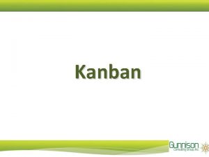 Kanban What is Kanban 1 2 3 Process