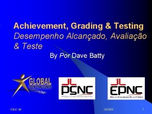Achievement Grading Testing Desempenho Alcanado Avaliao Teste By