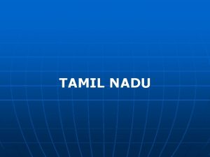 TAMIL NADU NRHM Common Review Mission 2 The