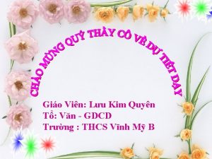 Gio Vin Lu Kim Quyn T Vn GDCD