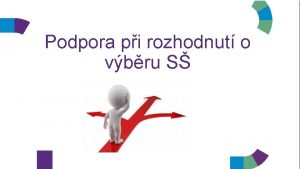 Podpora pi rozhodnut o vbru S Jak napsat